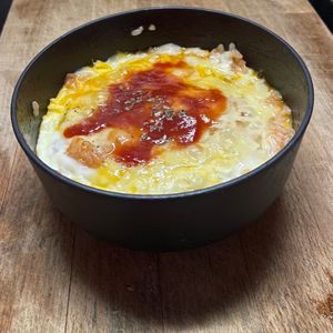 ねたりの作ってみた!投稿(【夏休みのランチはこれ！】オム丼)