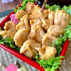 衣ふわふわお肉やわらか♡鶏むね肉の白だし唐揚げ