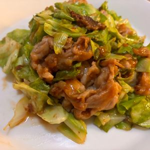 puricoの作ってみた!投稿(【肉汁じゅわ〜】シャキッとキャベツと豚こま肉の甘辛味噌炒め)