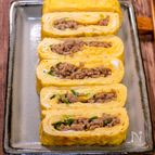 鶏そぼろ入り玉子焼き