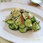 我が家の定番　きゅうりとしめ鯖の和え物