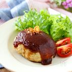 程良い食感！ふっくらジューシー豆腐ハンバーグ