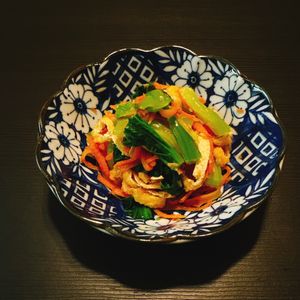 りんの作ってみた!投稿(【小松菜とお揚げの煮びたし】レンジで簡単/ジュワっと味染み)
