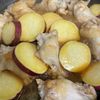 ぽんぽんの作ってみた!投稿(こっそり愛情入り？労わりおかずのさつまいもと手羽のさっぱり煮)
