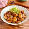 ひと口ころころ♪【鶏肉とこんにゃくの甘辛みそ煮】の工程6
