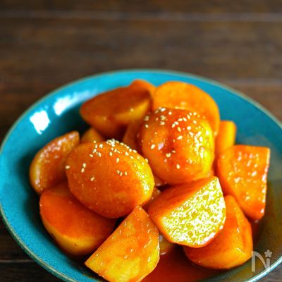 カムジャジョリム(じゃがいもの煮物)【韓国料理】