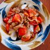 【たっぷりトマトの黒酢豚風】食欲そそる!豚こま肉で簡単おかず