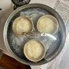 【豆腐と大和芋の蒸しもの〜柚子こしょうあん】なめらか♪の下準備