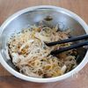 『きのこと水菜のコクうま春雨サラダ』きのこの旨み♡10分簡単の工程3