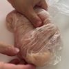 【しっとりやわらか♡鶏むね肉の甘酢みぞれ】天才的すぎる旨さ！の工程1
