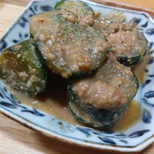 mmm10の作ってみた!投稿(【ひと口きゅうりのごま酢和え】和えるだけ♪箸休めにぴったり！)