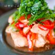 大葉たっぷり♪『さっぱり鶏むね肉とパプリカのポン酢炒め✨』