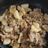 簡単10分！シャキほく♡【豚肉と長芋のごま味噌炒め】の工程4