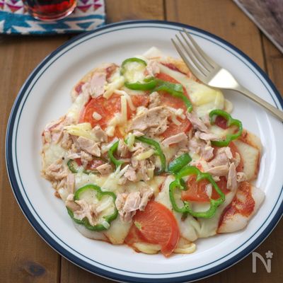 子供大好き!家にあるもので簡単おもちピザ