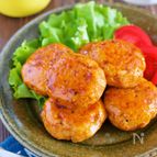 水切り不要♪『お豆腐つくねのハニマヨ照り焼き』【#作り置き】
