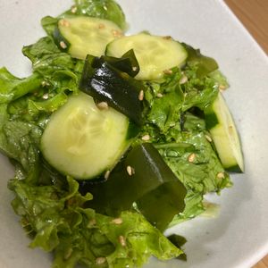 Heartmamの作ってみた!投稿(あと1品に《レタスとわかめのチョレギサラダ》)