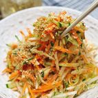 【ツナと千切り野菜のごまポンサラダ】野菜メニューが欲しい時に