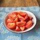 驚くほど甘くなる　トマトの白だしマリネ
