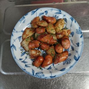 KUMIKOの作ってみた!投稿(フライパン10分！【絶品ジャーマンポテト】少ない調味料で♩)