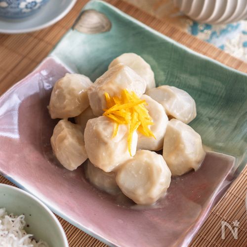 【里芋の白みそ煮】ねっとり♪