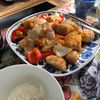 340041の作ってみた!投稿(10分で完成!簡単絶品おかず『鶏むね肉とパプリカの甘酢炒め』)
