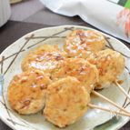 【さっぱり＆もっちり鶏つくね】食物繊維豊富なヘルシーおつまみ