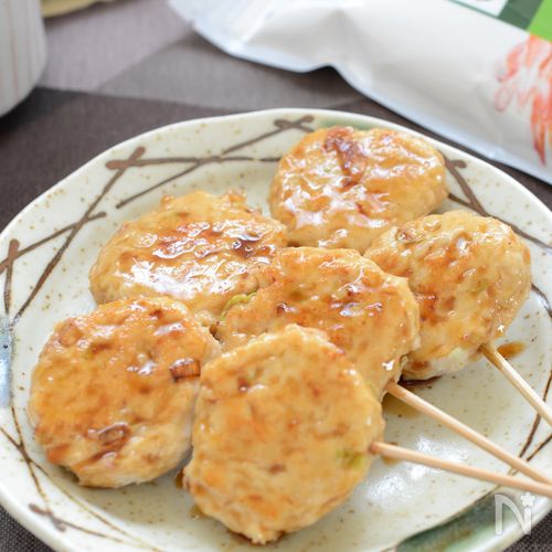 【さっぱり&もっちり鶏つくね】食物繊維豊富なヘルシーおつまみ