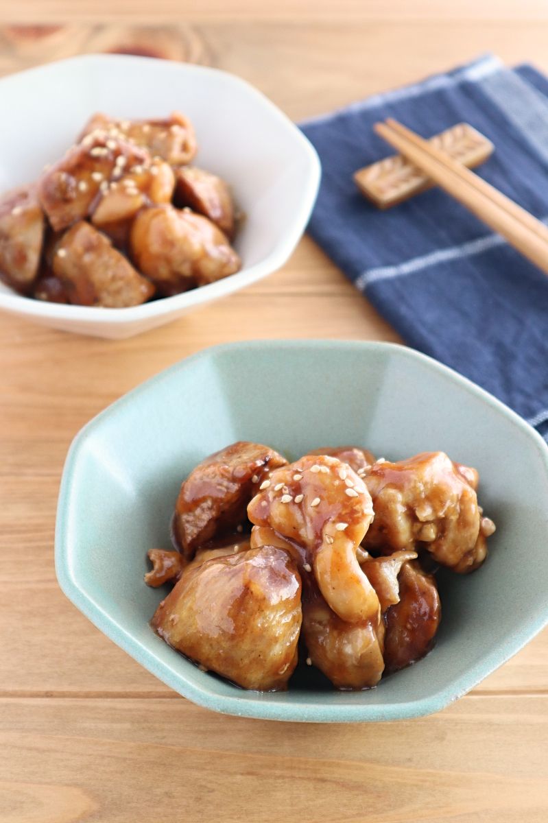 ハニーガーリック鶏もも肉のレシピ