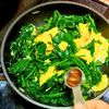 気持ちを整えたい日は【ほうれん草と卵のバター炒め】の工程3