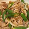 オクラと豚肉の黒胡椒炒めの工程3