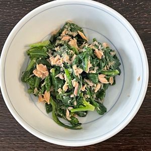 とーるじーじの作ってみた!投稿(彼が喜ぶ♡『春菊とツナの和え物』おつまみや副菜に！)