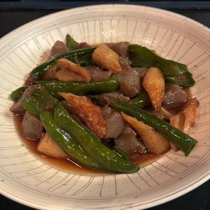 セコビッチの作ってみた!投稿(ピーマンこんにゃくちくわ《節約♡甘辛おかか煮》)