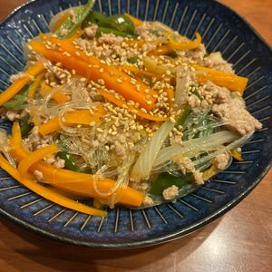 1169387の作ってみた!投稿(【そぼろチャプチェ】いつもの調味料で！家族が喜ぶ♡)