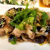ぱんだの作ってみた!投稿(ポン酢を使ってお手軽に♩なすと豚バラの甘酢炒め)