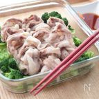 レンジで作る豚しゃぶサラダ