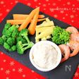 わさび味噌風味の豆腐ディップ 