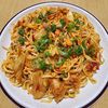 ナムディの作ってみた!投稿(【キムトマガーリックねぎ焼きそば】ヘルシー♪肉なしでも大満足)