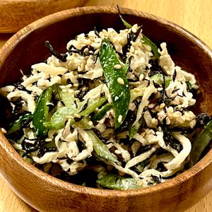michuの作ってみた!投稿(切り干し大根とひじきときゅうりの和風ツナマヨサラダ)