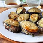 【ごはん泥棒】とろじゅわでたまらない！なすの挟み焼き