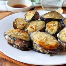 【ごはん泥棒】とろじゅわでたまらない!なすの挟み焼き