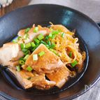 煮るだけ♪『鶏肉ともやしのコクうま♡生姜じょうゆ煮』
