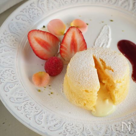 チョコとチーズのマリアージュ フォンダンショコラブラン By むっちん 横田睦美 レシピサイト Nadia ナディア プロの料理家のおいしいレシピ