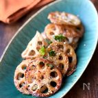 食材1つ！味付けこれだけ！れんこんの甘辛ガーリックソテー