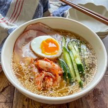 火不使用！韓国風冷麺