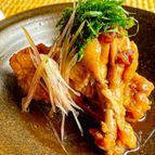 『手羽元の梅煮】梅の力でやわらかく美味しく仕上げます