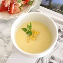 とうもろこしのココナッツミルクスープ