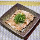 しゃぶしゃぶ用ロース肉で重ね和風ポークソテー