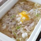 疲れた体にしみる☆大根おろしと柚子の餅しゃぶ鍋