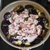 ご飯が消える【豚バラなすの旨だれ炒め】の工程2