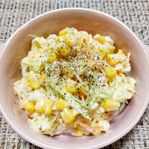よっこの作ってみた!投稿(この上なく簡単美味い♡【コールスローサラダ】)